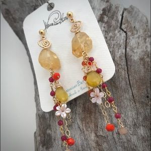 HAWAIIAN BETTY gorgeous handmade earrings